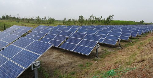 Establishment and maintenance of power solar plants